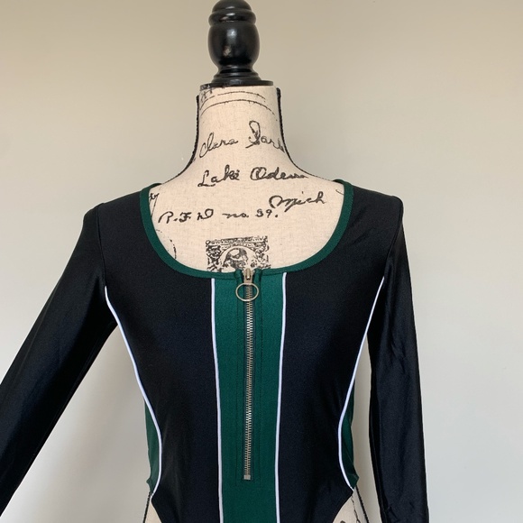 Colour-Block Bodysuit - Picture 1 of 3